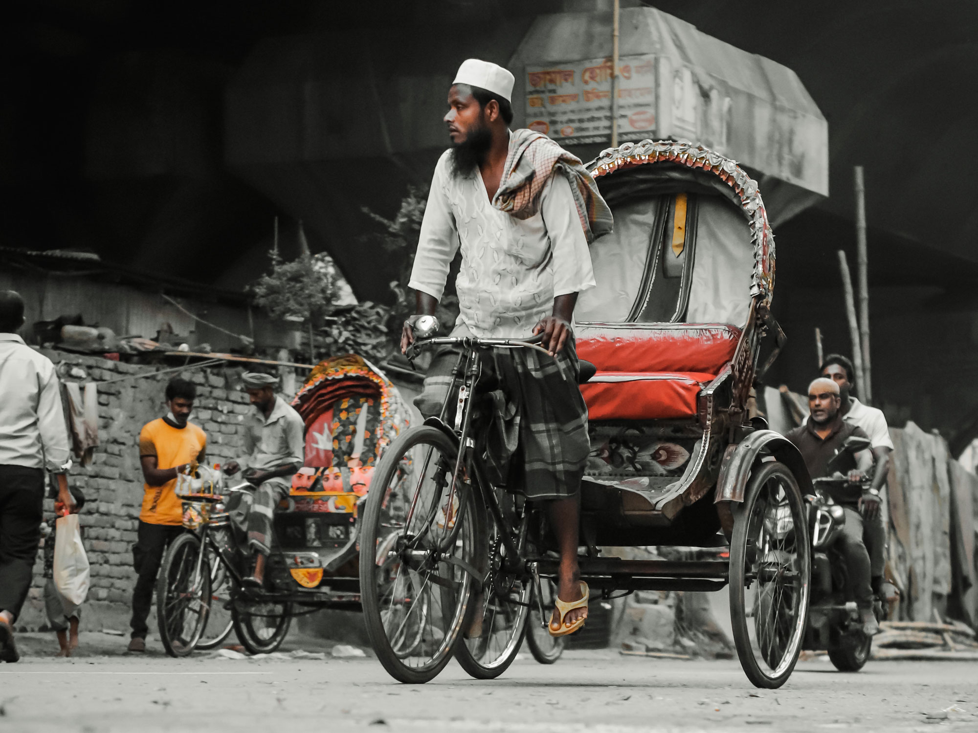 Rickshaw driver